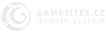 Gamesites.cz Donate system